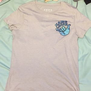 Gray “hang loose” shirt